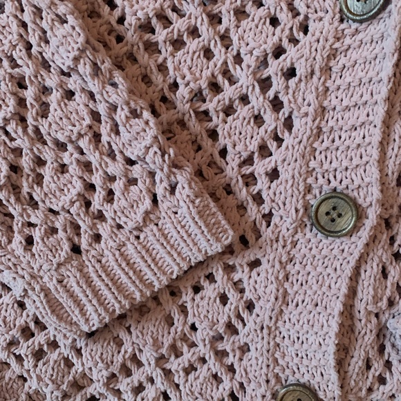 NWT Nicole Miller  Crochet Cardigan Sc XL - Picture 6 of 8